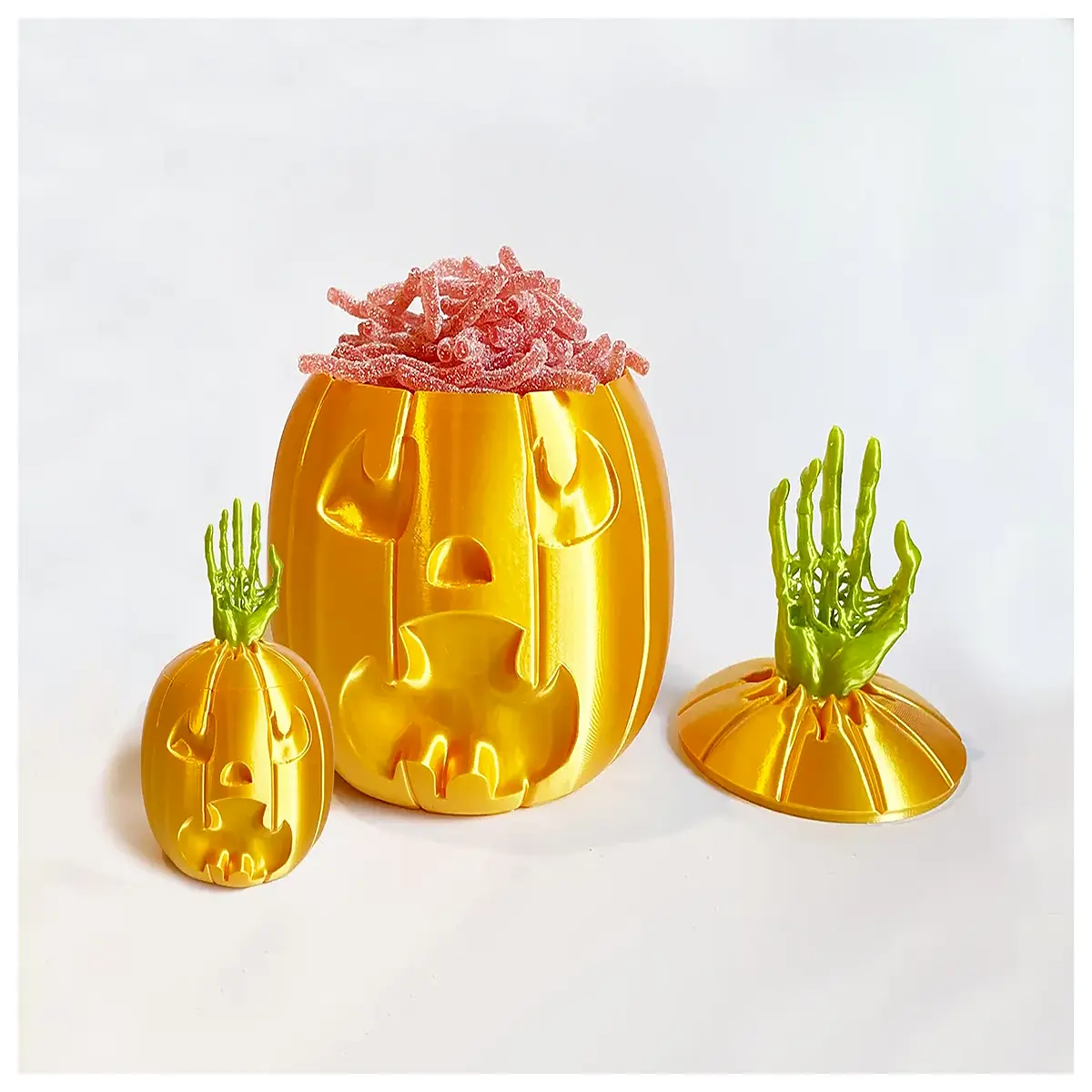 halloween candy bowl zombie hand trick or treat plastic party decoration