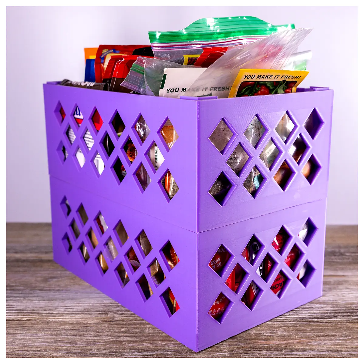 stackable storage baskets with lids for closet organization plastic laundry hampers foldable toy bins home decor