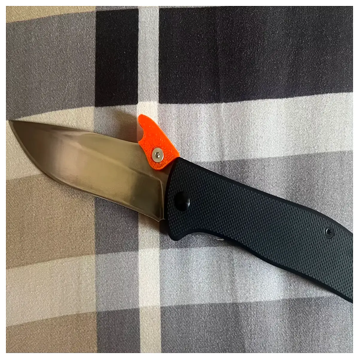 7007 open mind folding with wave opener hook high carbon steel blade