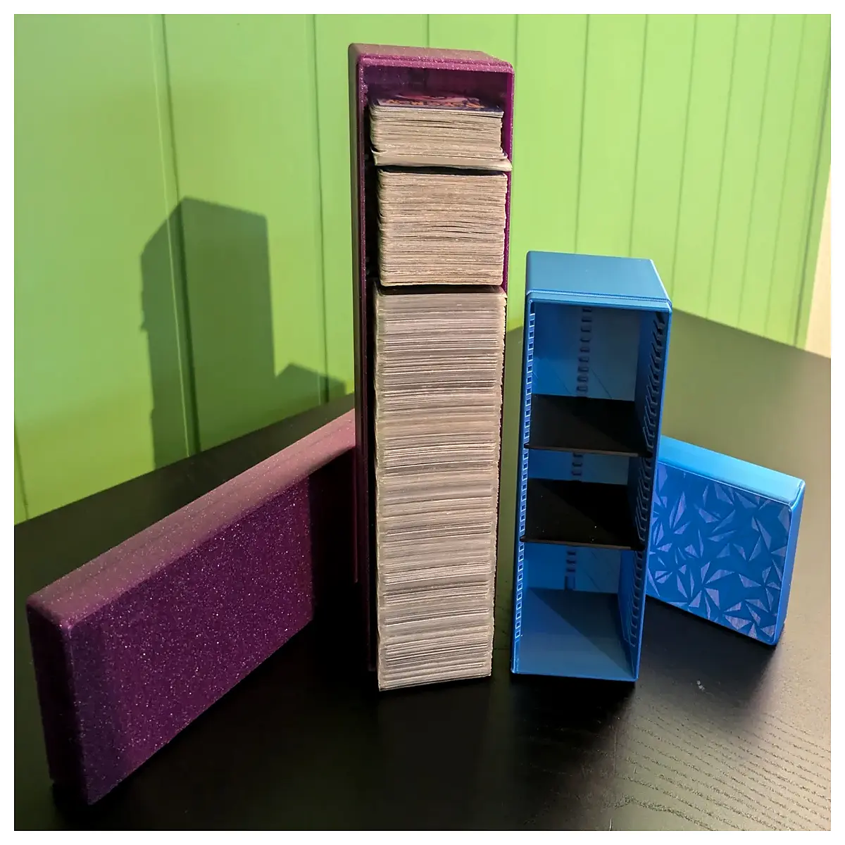 card binder organizer for sports trading cards protective sleeves storage box
