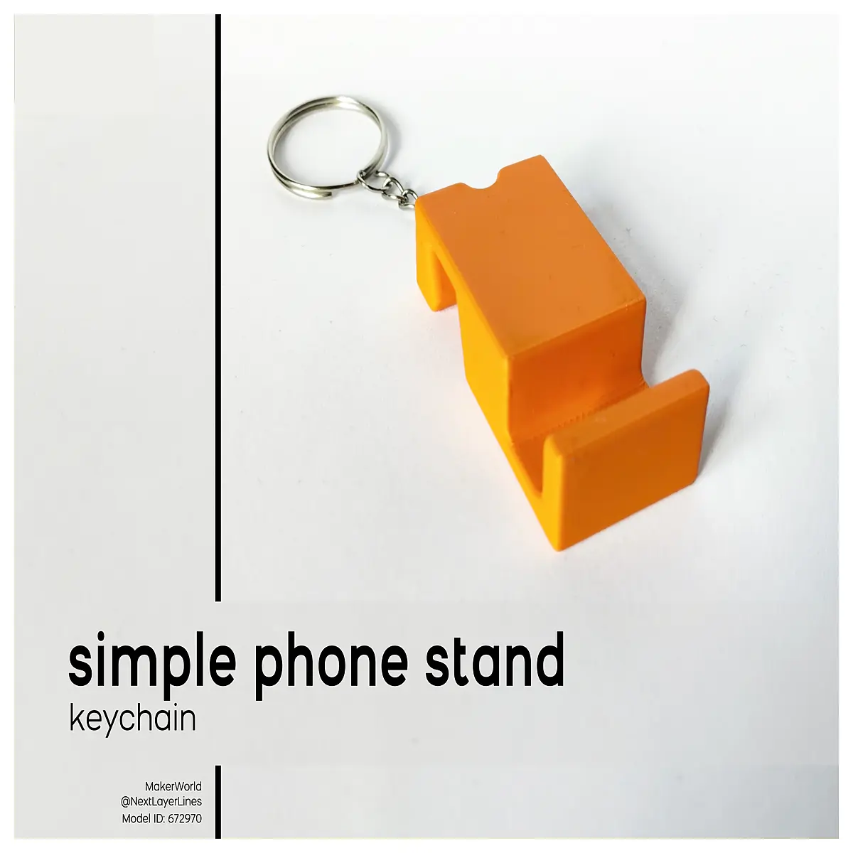 mini phone holder keychain portable grip for travel accessories compact clip on ring