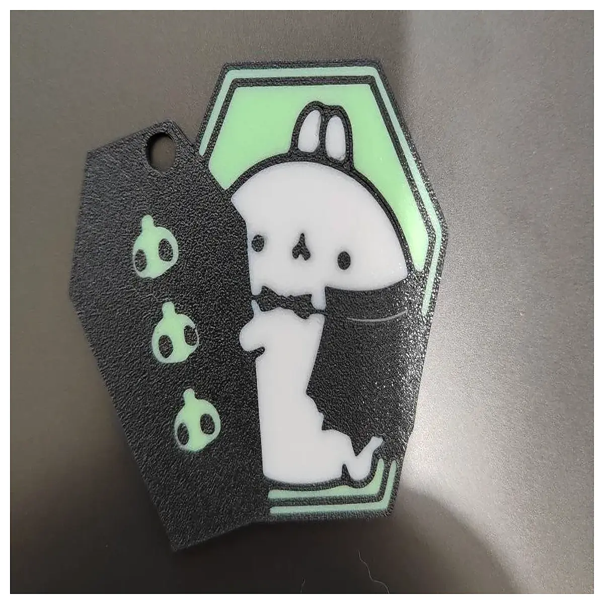 vampire molang keychain cute cartoon pendant bag charm girls