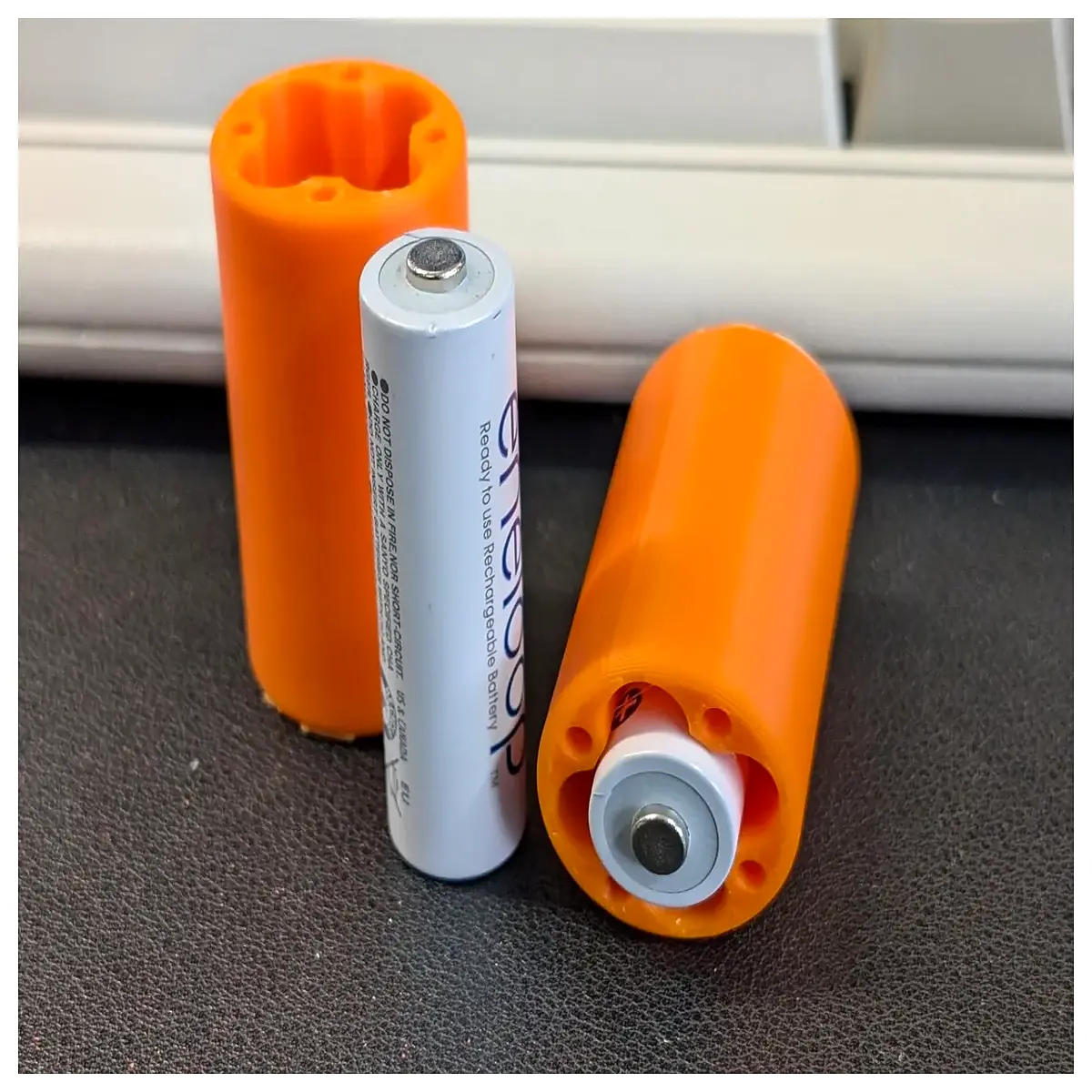 aa to c battery adapter lr06 to r14 converter size change holder for flashlight torch