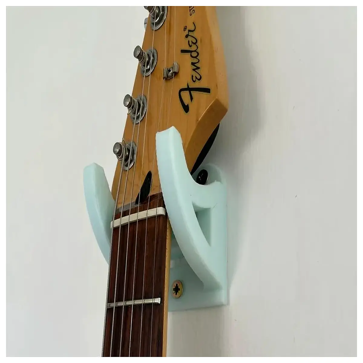 duty guitar wall hanger mount for electric acoustic bass safe non slip hook storage rack organizer