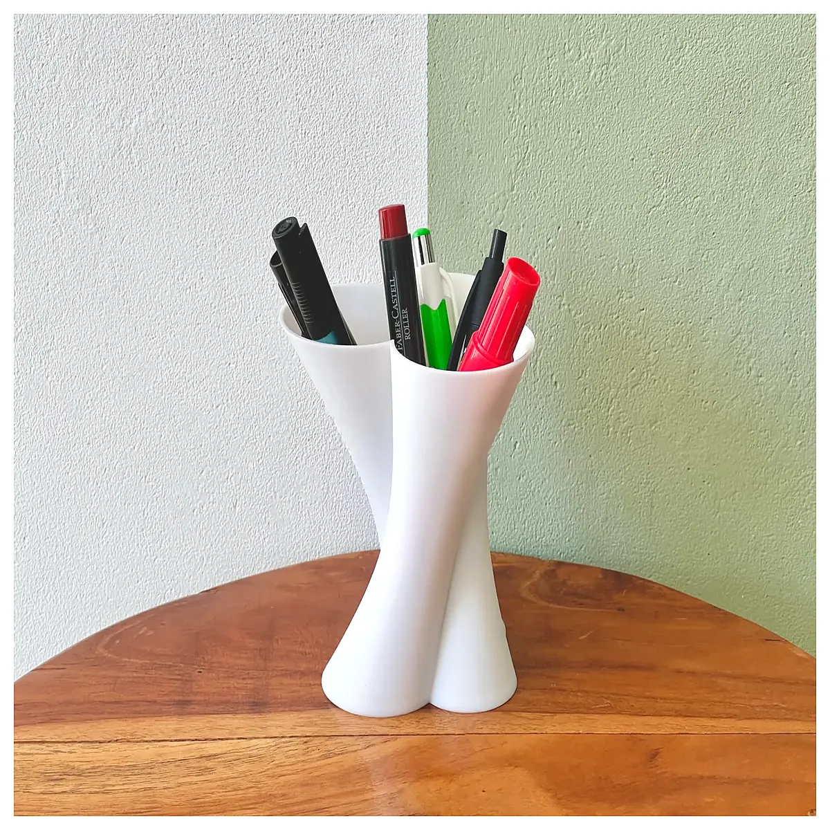 portable pencil holder desk organizer travel stationery box portable storage for office school supplies