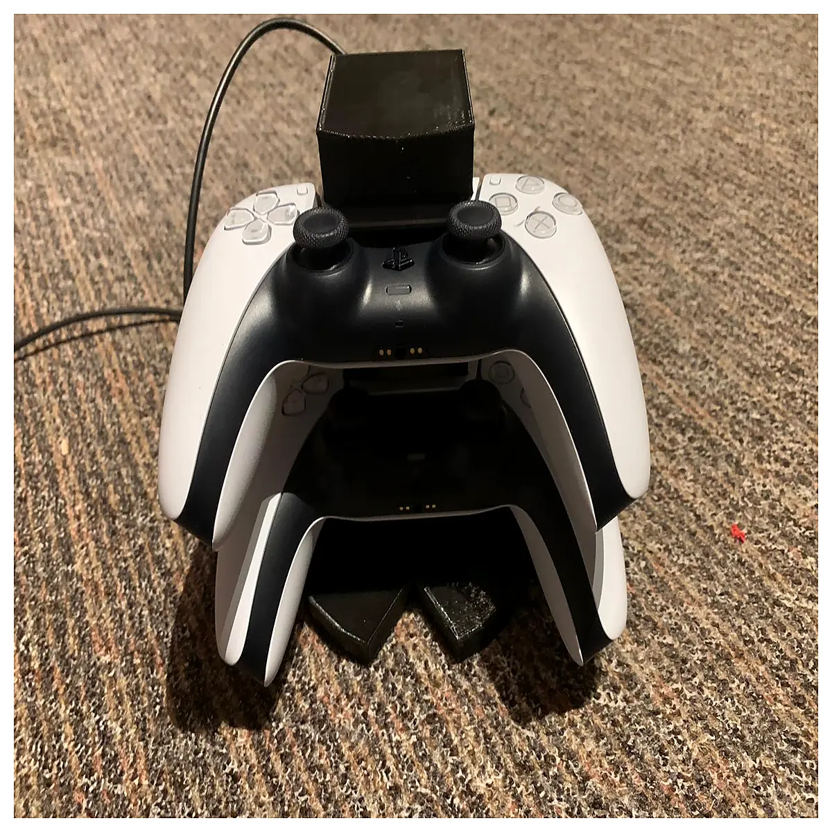 ps5 controller dock organizer holder for dualsense charging station storage rack