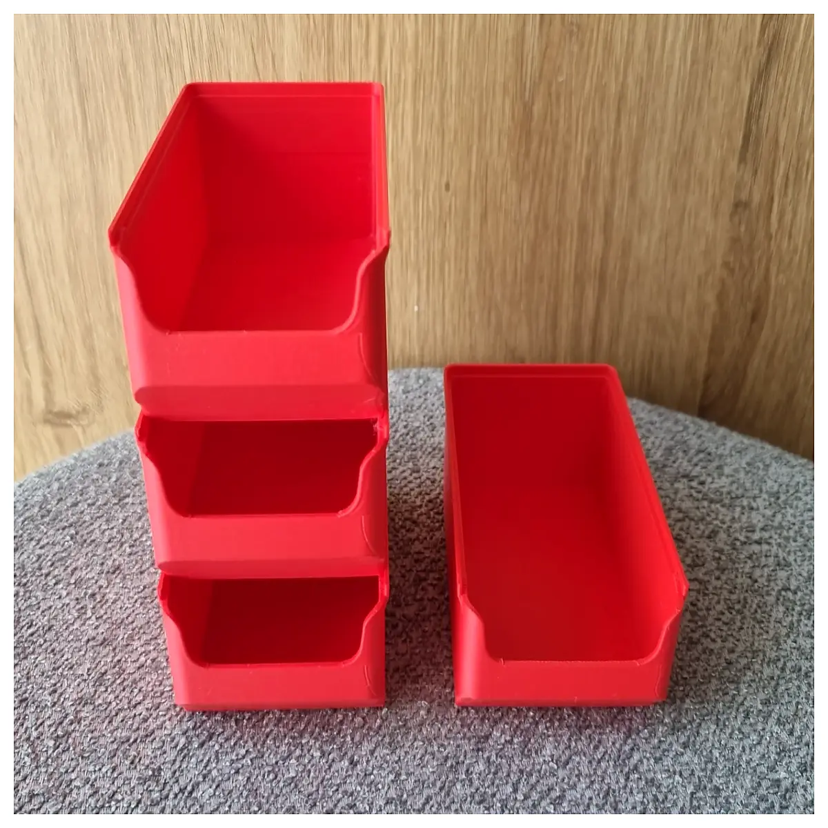 small stackable storage bins plastic organizer boxes for closet drawers kitchen pantry shelf space saving containers