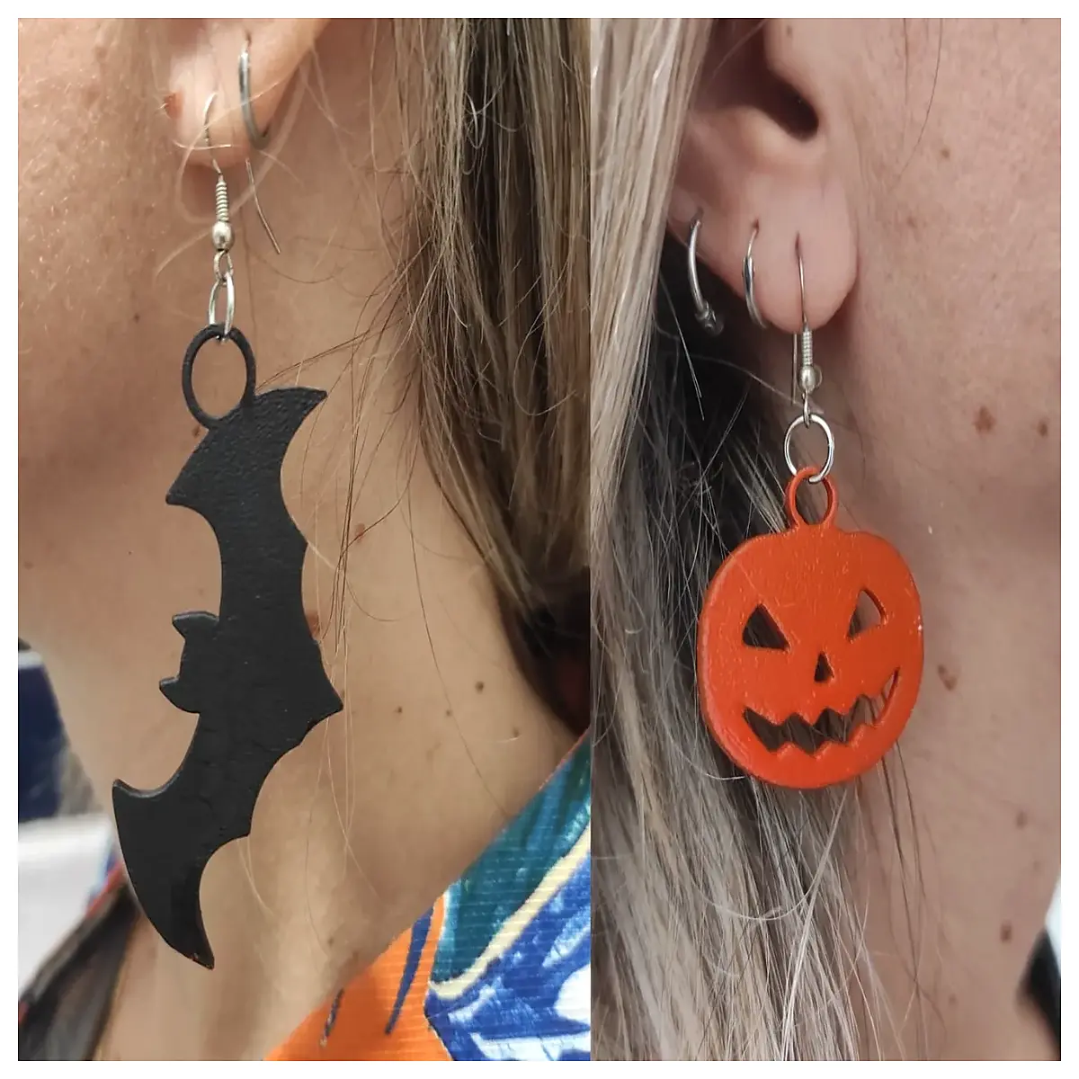 spooky halloween earrings for women gothic costume jewelry spooky season accessories