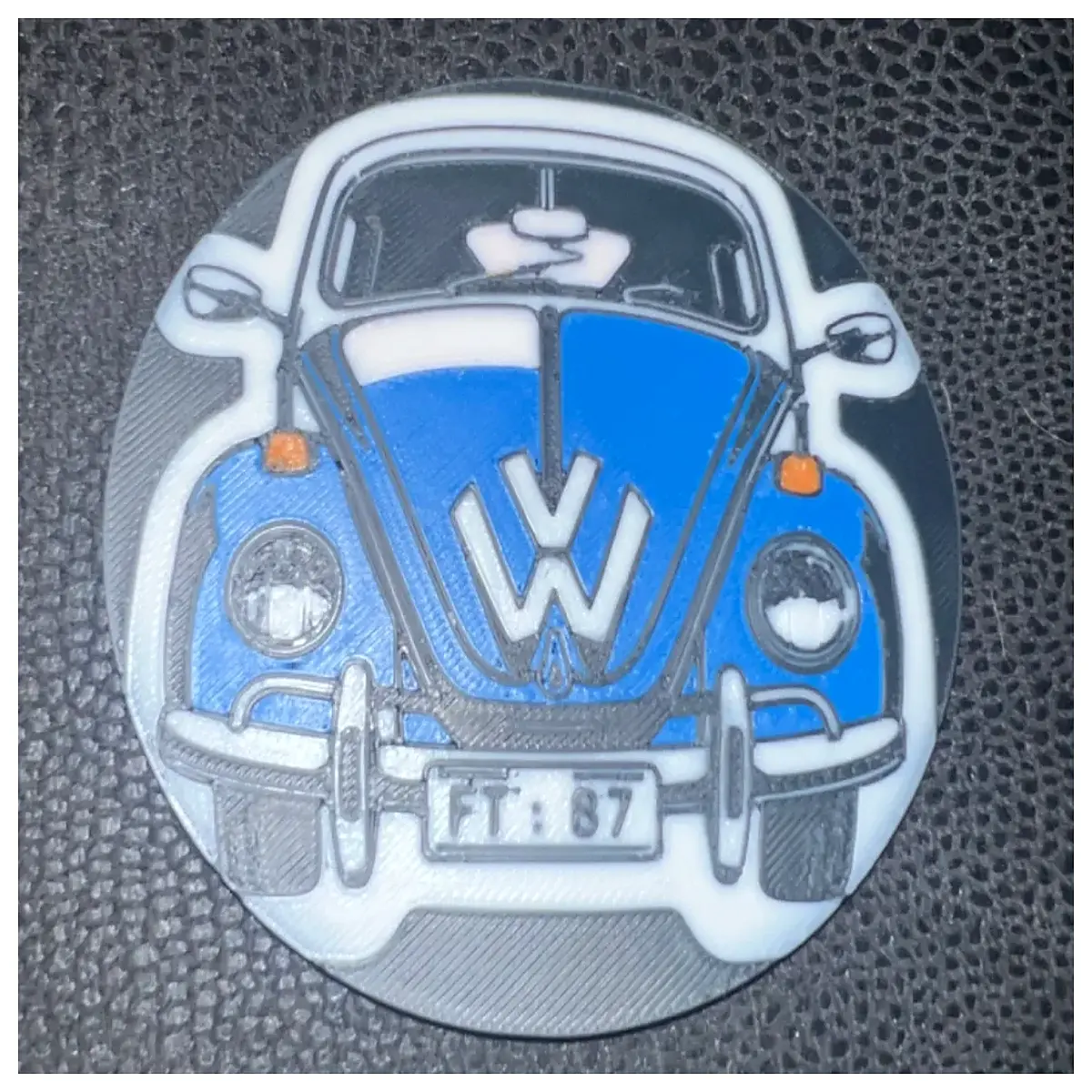 beetle car accessories interior decor rubber floor mats dashboard pad non slip coaster for classic beetle lovers