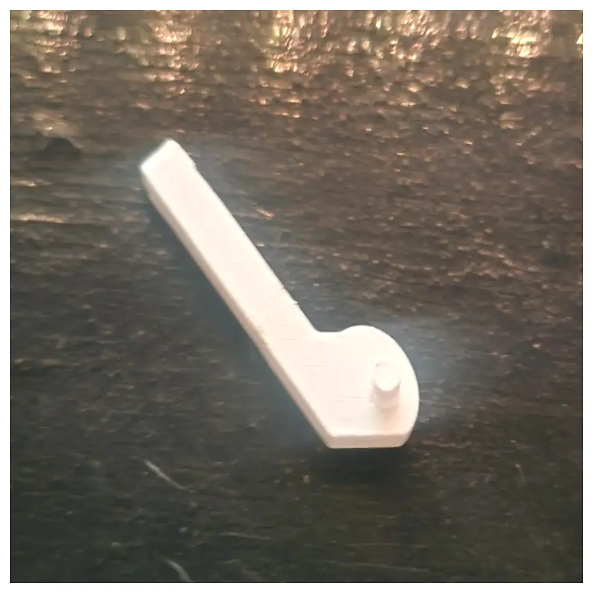 humanscale diffrient smart armrest replacement clip latch mechanism parts