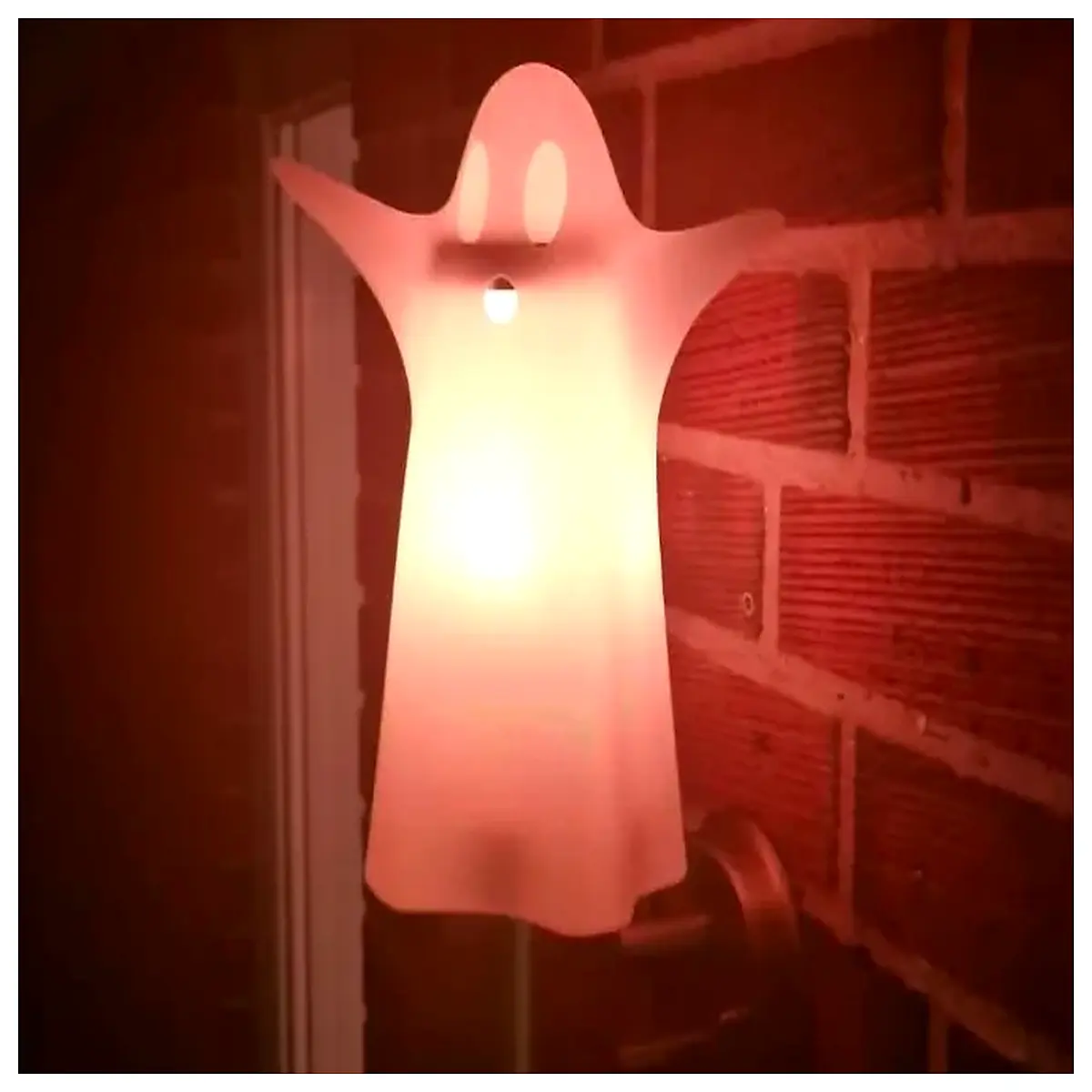 80mm lampshade ghost decoration spooky halloween home decor hanging ornament