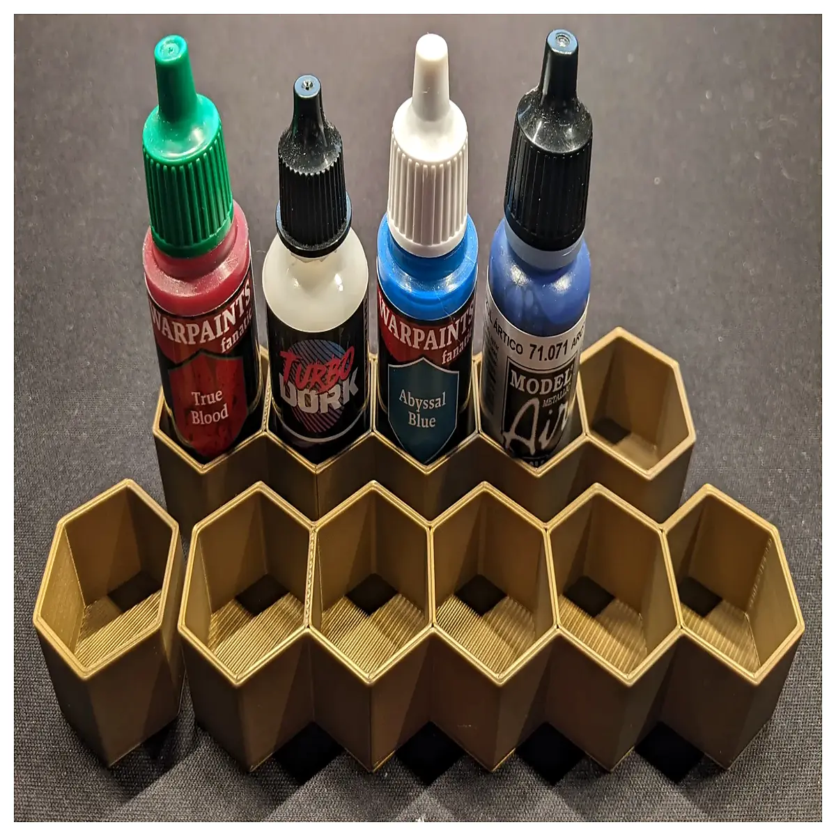18ml 265mm paint bottle rack organizer shelf holder for workshop garage storage container