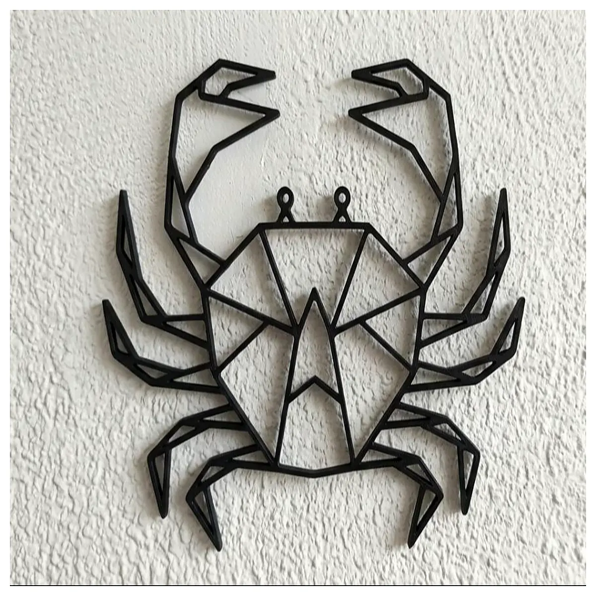 geometric crab shape pendant necklace stainless steel minimalist jewelry for men women