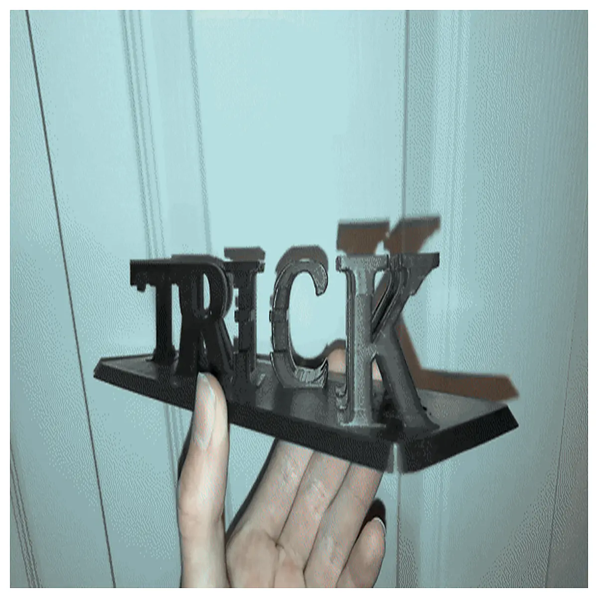 halloween door sign no tricks just treats spooky welcome placard for front porch party decor