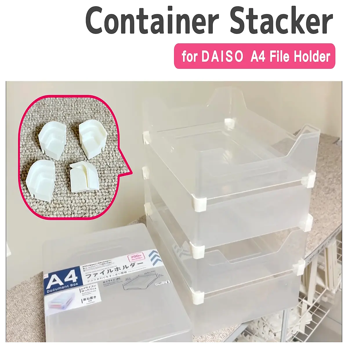 stackable storage bins with lids duty plastic containers for closet organization garage shelving units