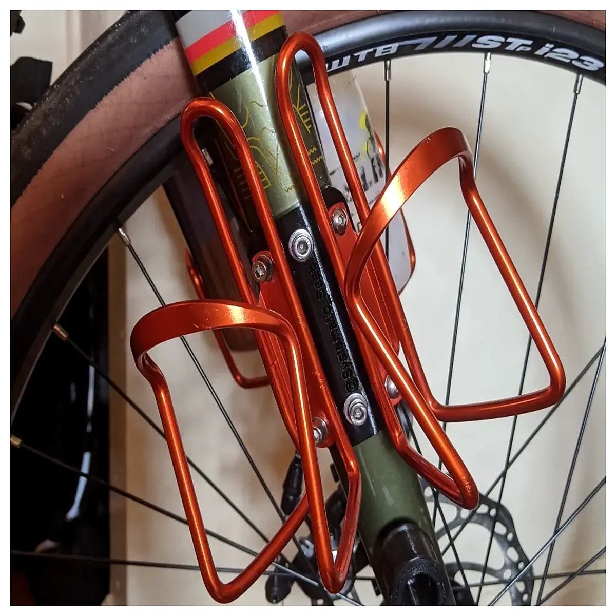 shield dual bottle adapter mount holder no support needed