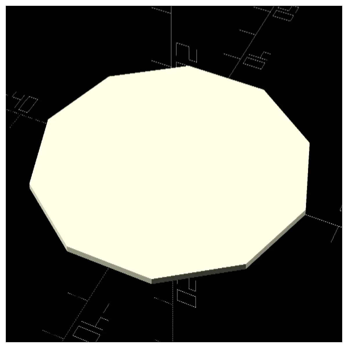 bsg decagon shape geometric pendant necklace stainless steel minimalist jewelry for men women
