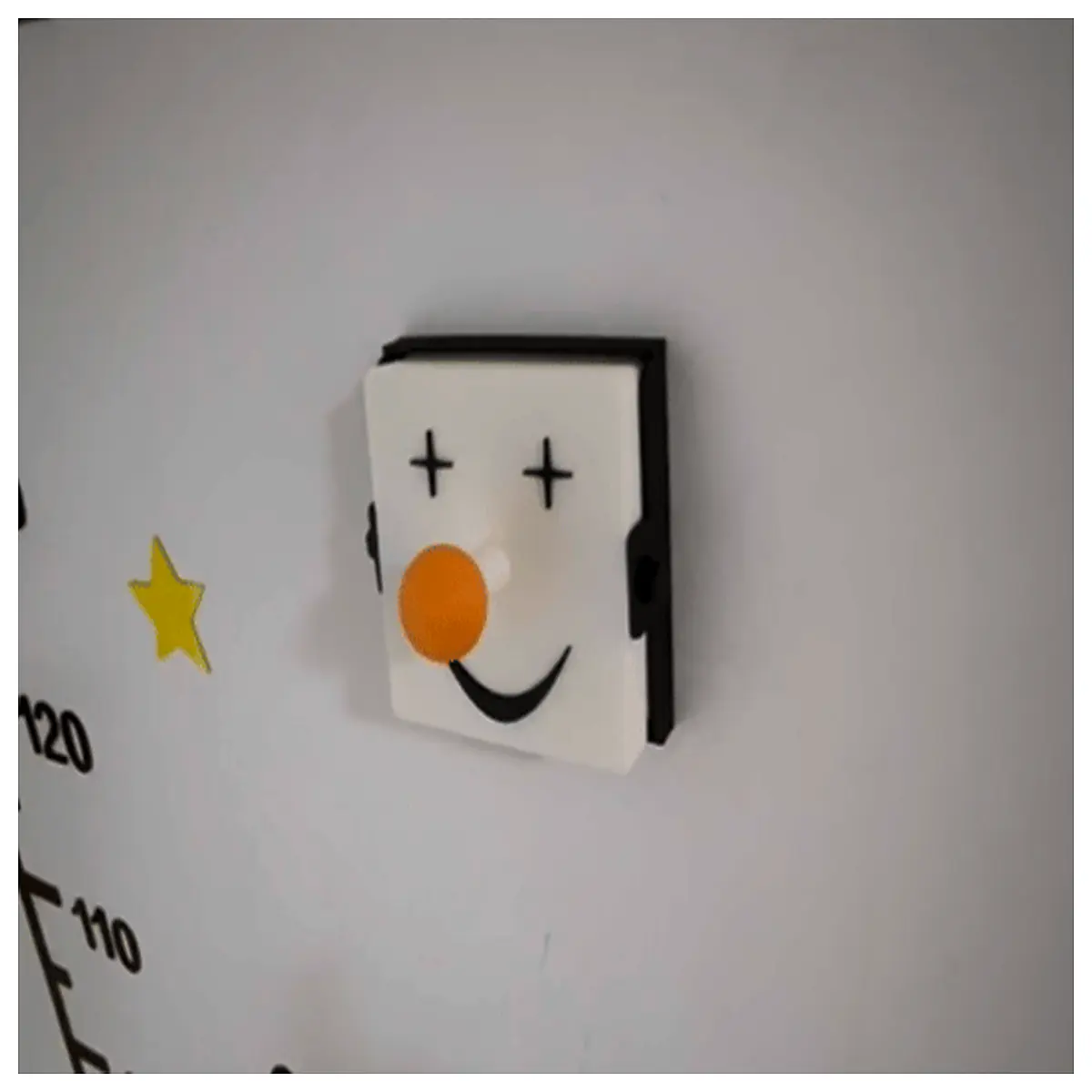 cute smiley face wall switch cover plate protector funny cartoon switch guard for kids room decor