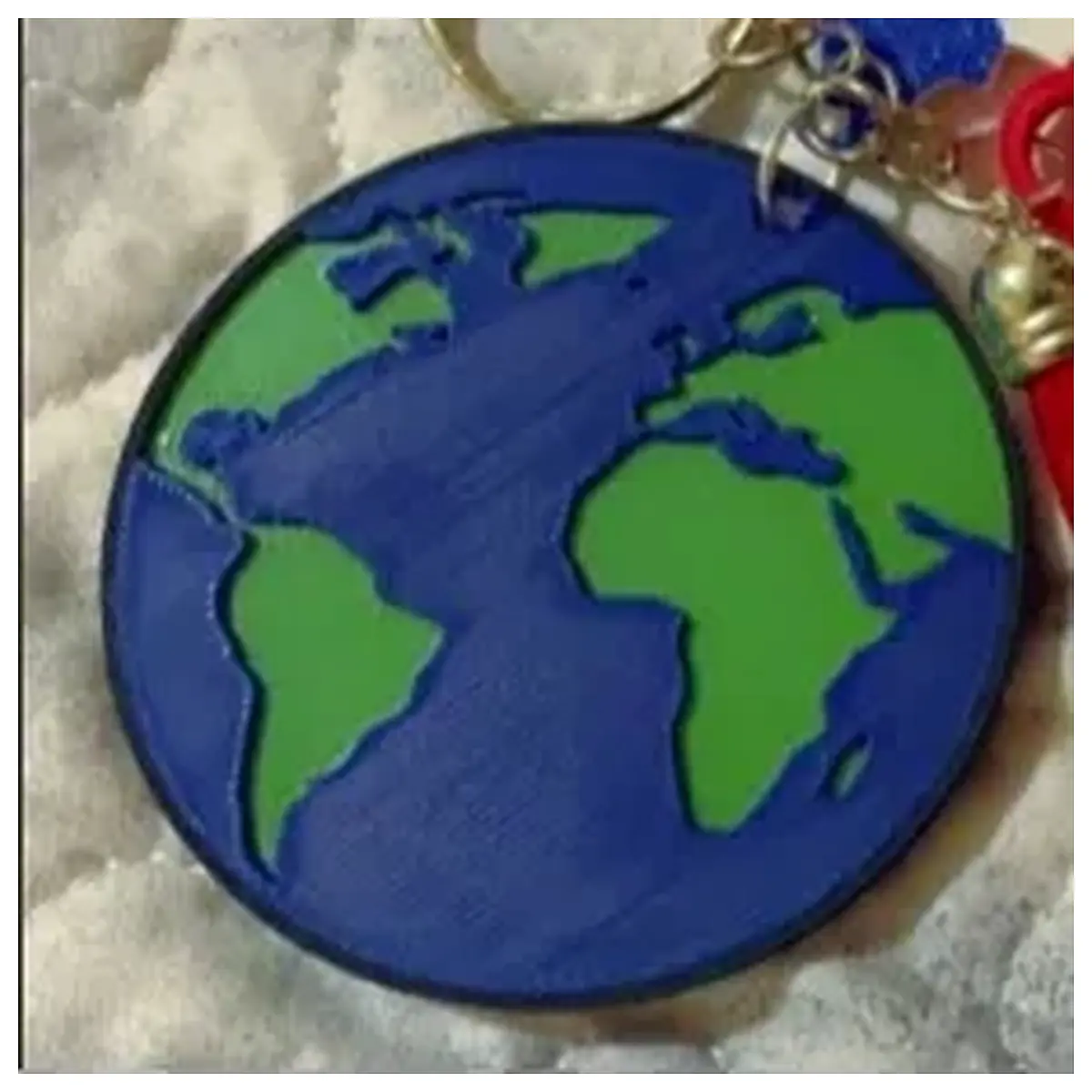 globe keychain for men women world map metal key ring travel souvenir gift planet pendant bag charm