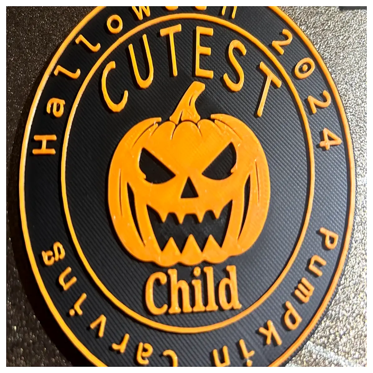 halloween carving medals awards for kids party favors spooky season trophies