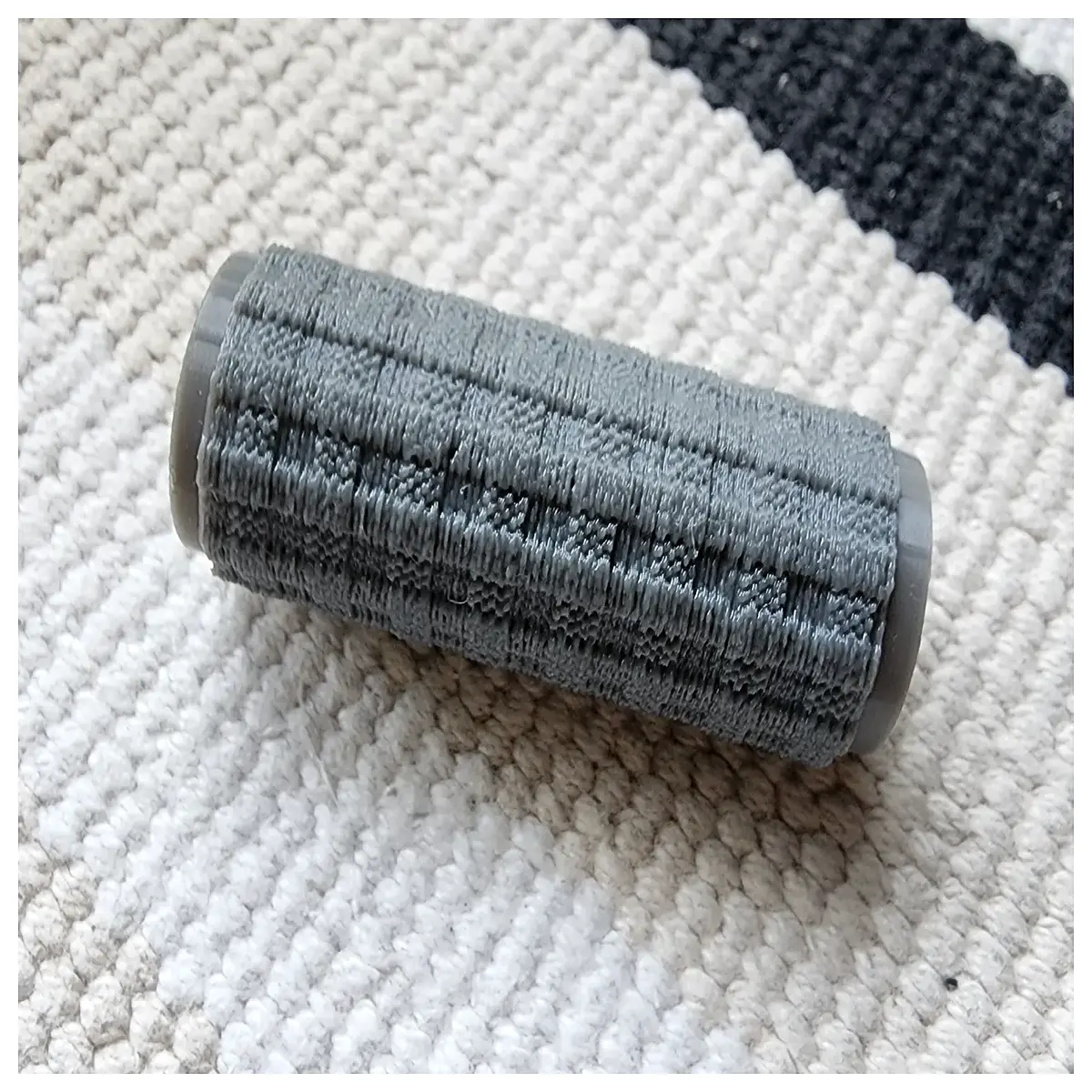 textured fabric roller stamp for textile patterns diy craft rolling tool for home decor design and artistic printing
