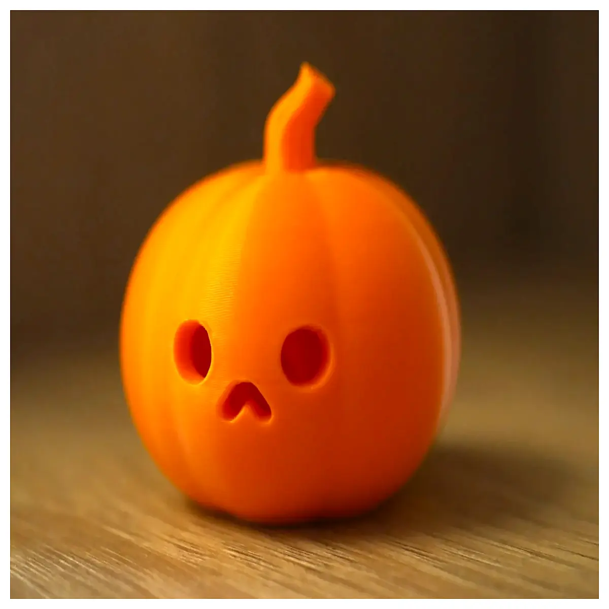cute minimalist halloween decor simple orange gourd aesthetic for home party supplies