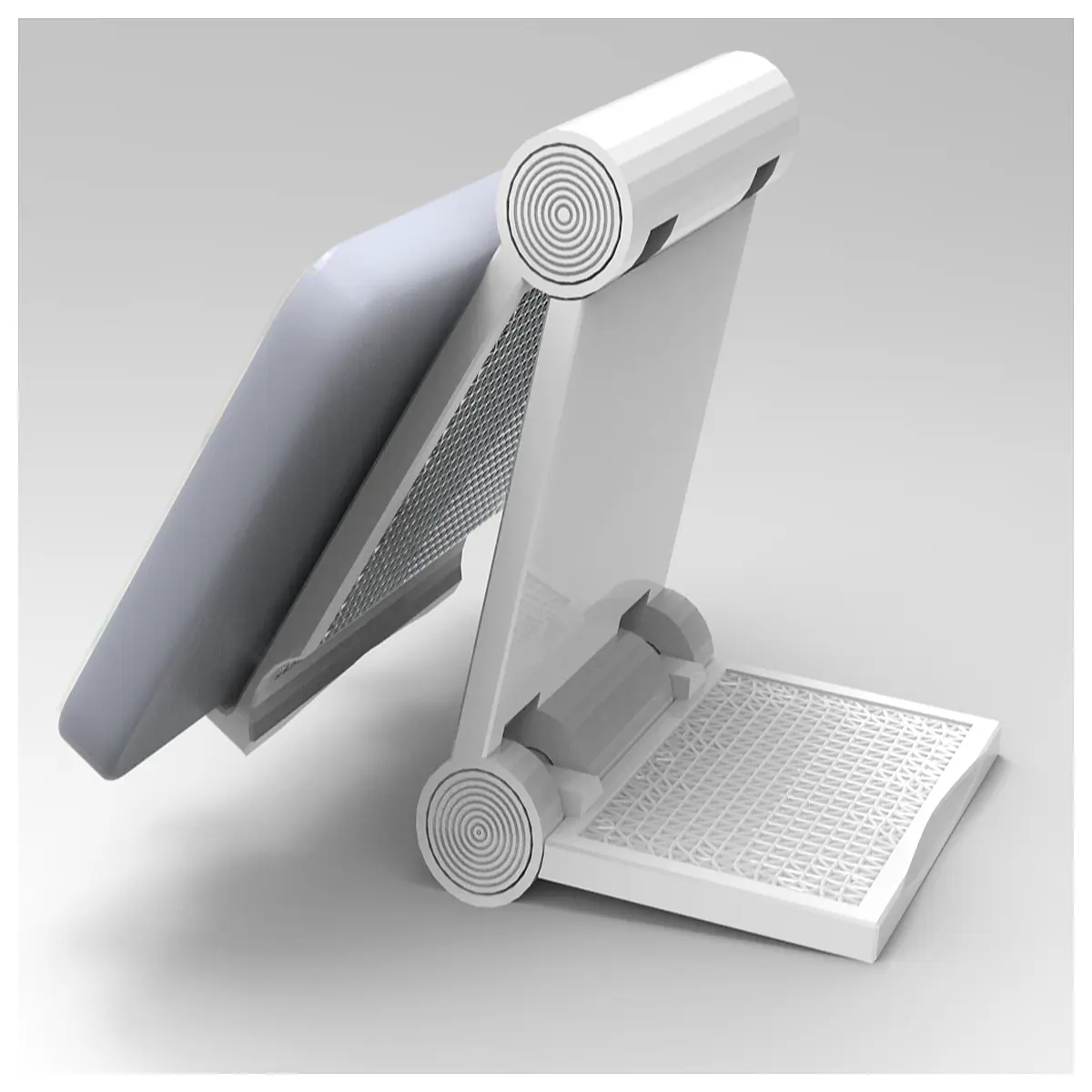 adjustable phone holder for desk integrated design no assembly needed stable mobile phone cradle for bedside table