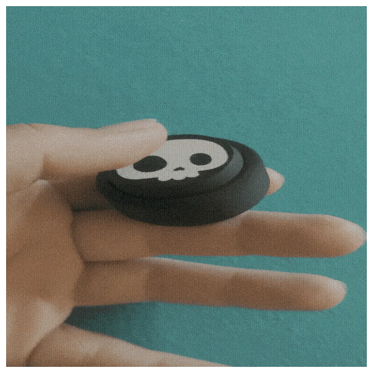cute skull stress ball fidget toy for anxiety relief squeeze popper desk gadget anti stress funny skeleton novelty gift