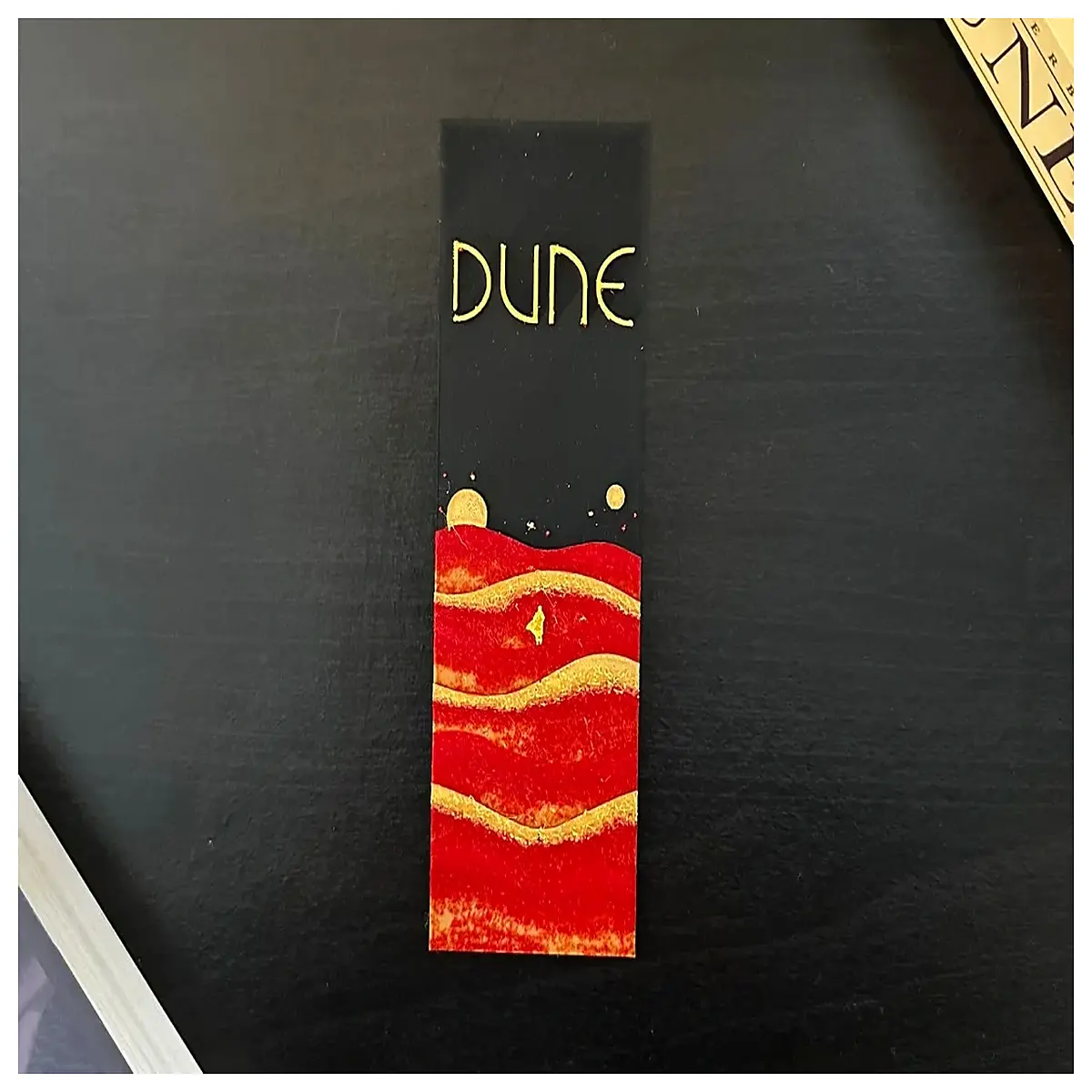 book mark sand desert aesthetic reading accessory for literature lovers