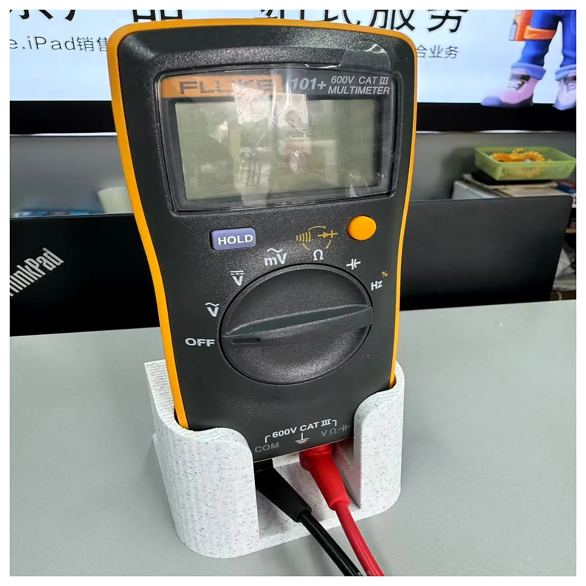 101 multimeter holder bench mount accessory for hands testing stability
