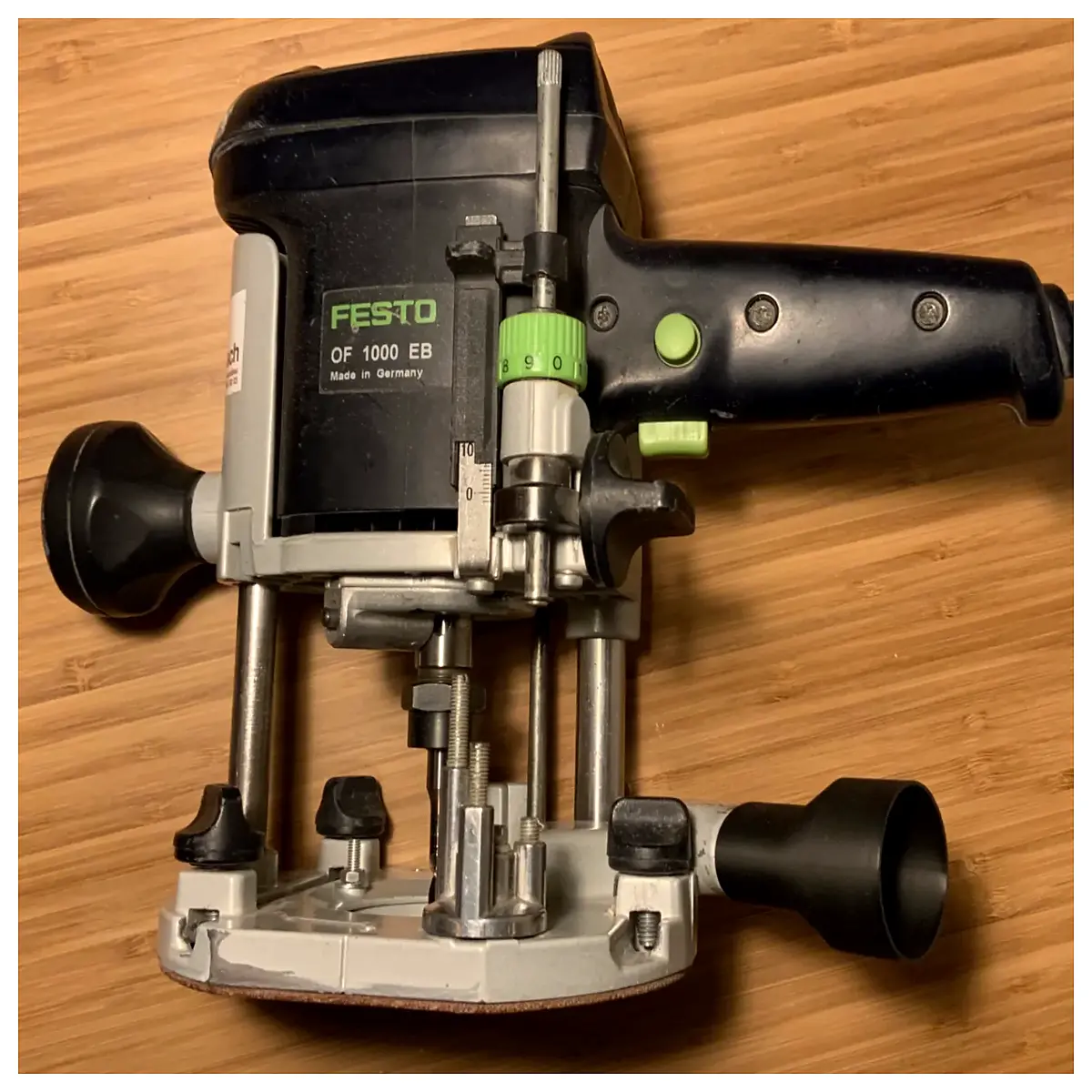 festool router vacuum adapter hose connector extraction system compatible with ts rs plunge routers workshop cleanup