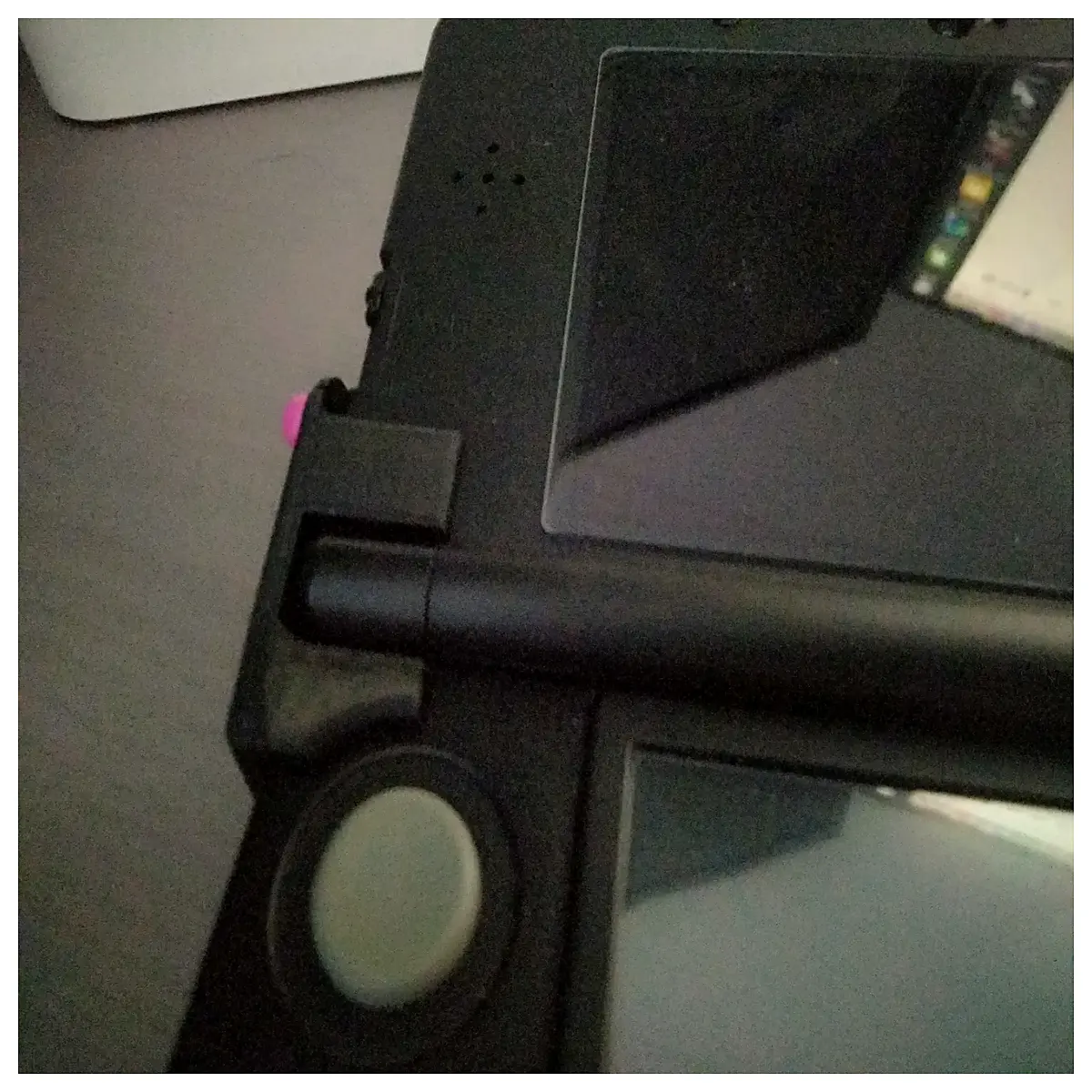 new 3ds anti loose axis simple snap clip replacement part repair tool for handheld console fixing hinge