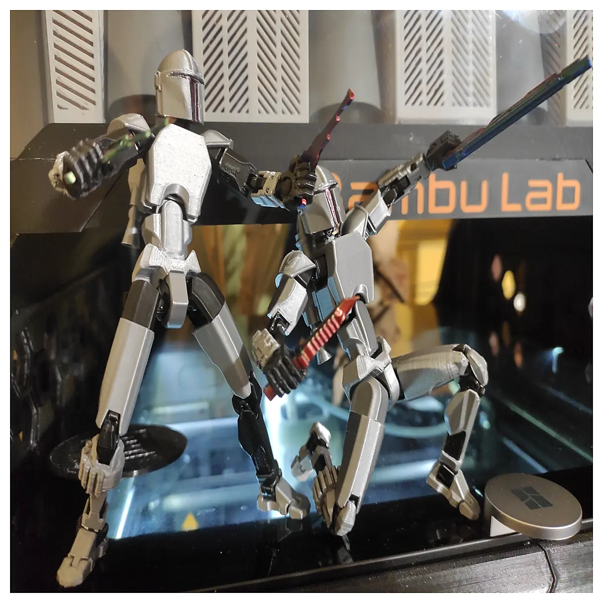 action figure muscular build collectible statue