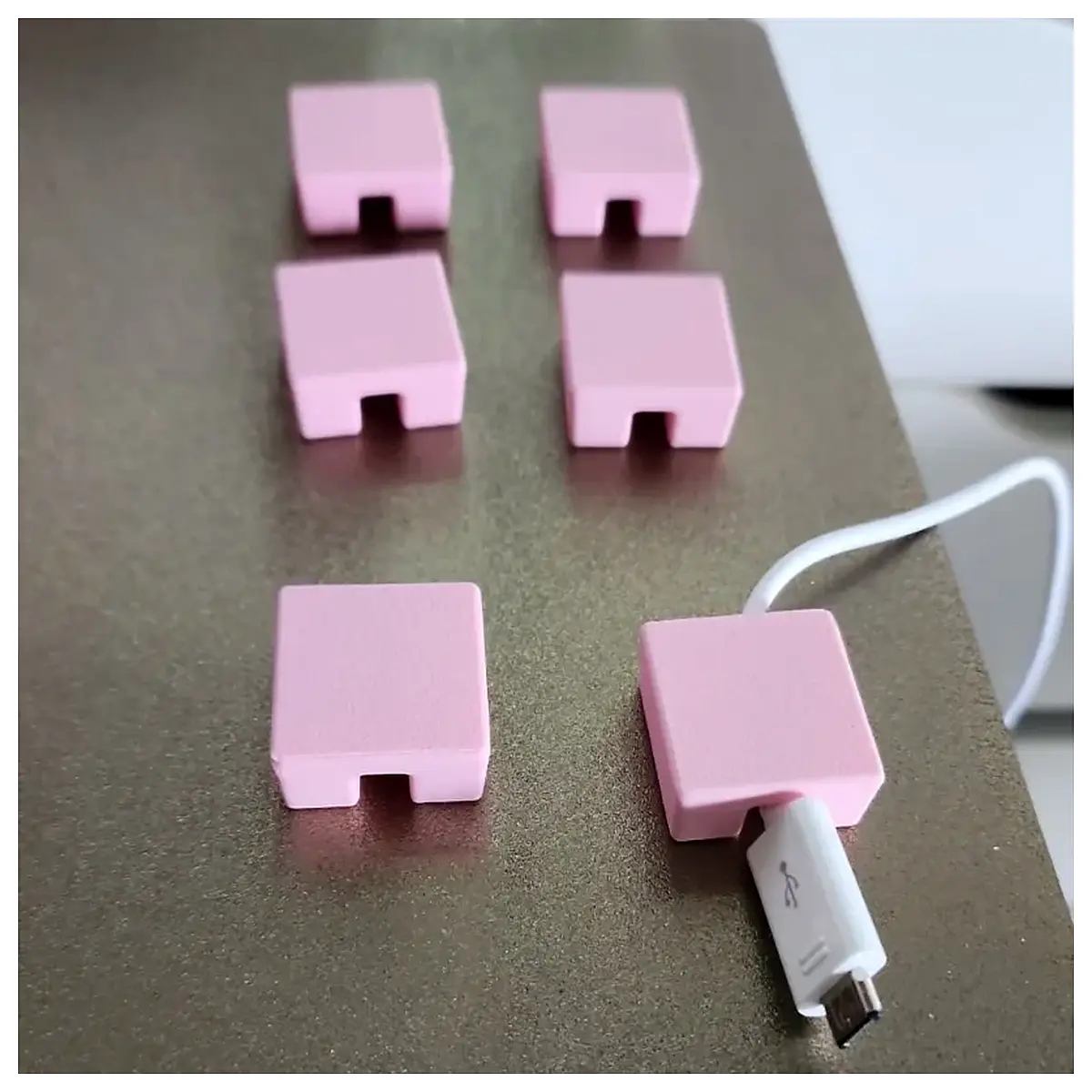magnetic cable clips organizer for desk wire management cord holder magnet