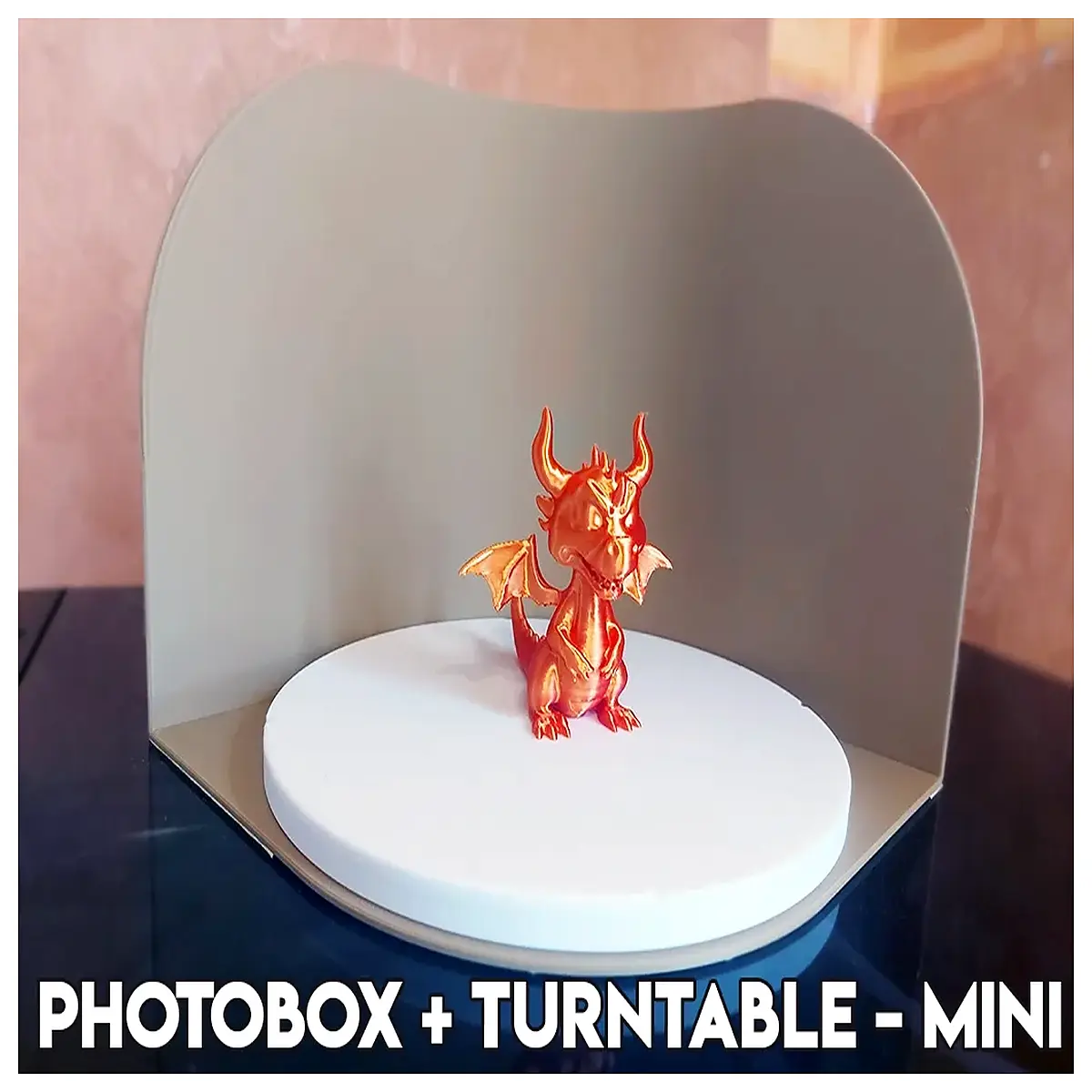 mini photography turntable rotating for product video shooting studio equipment