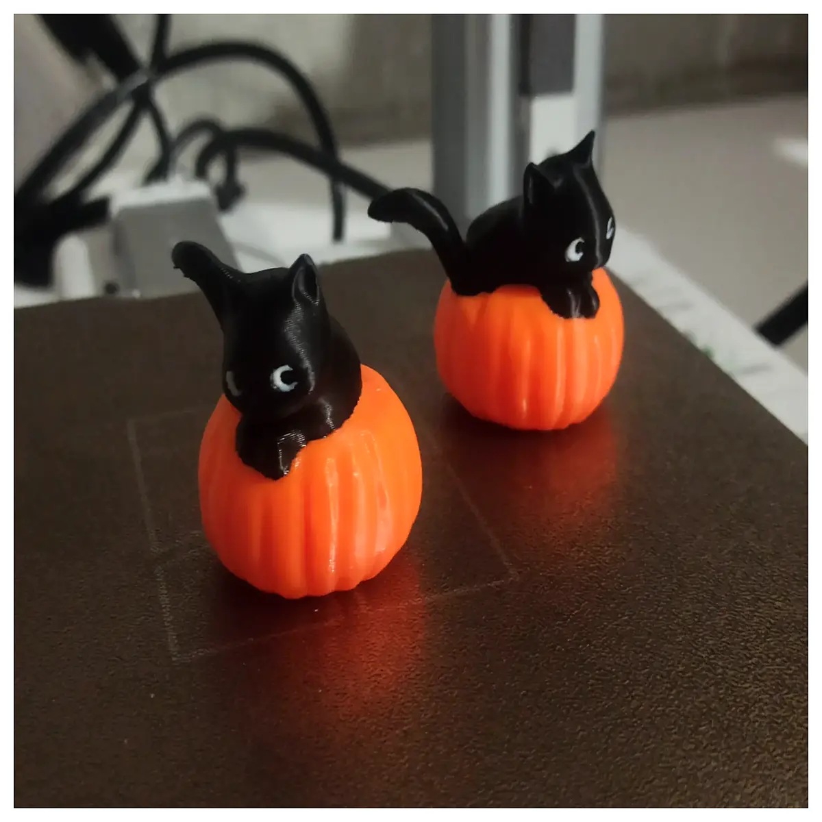 halloween cat plushie spooky decoration cute black toy for kids party favors