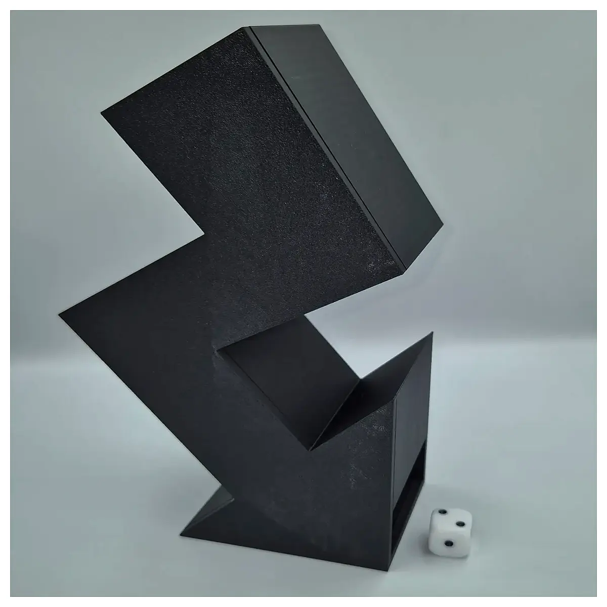 lightning dice tower organizer for dungeons and dragons d6 holder with for tabletop rpg gaming accessories