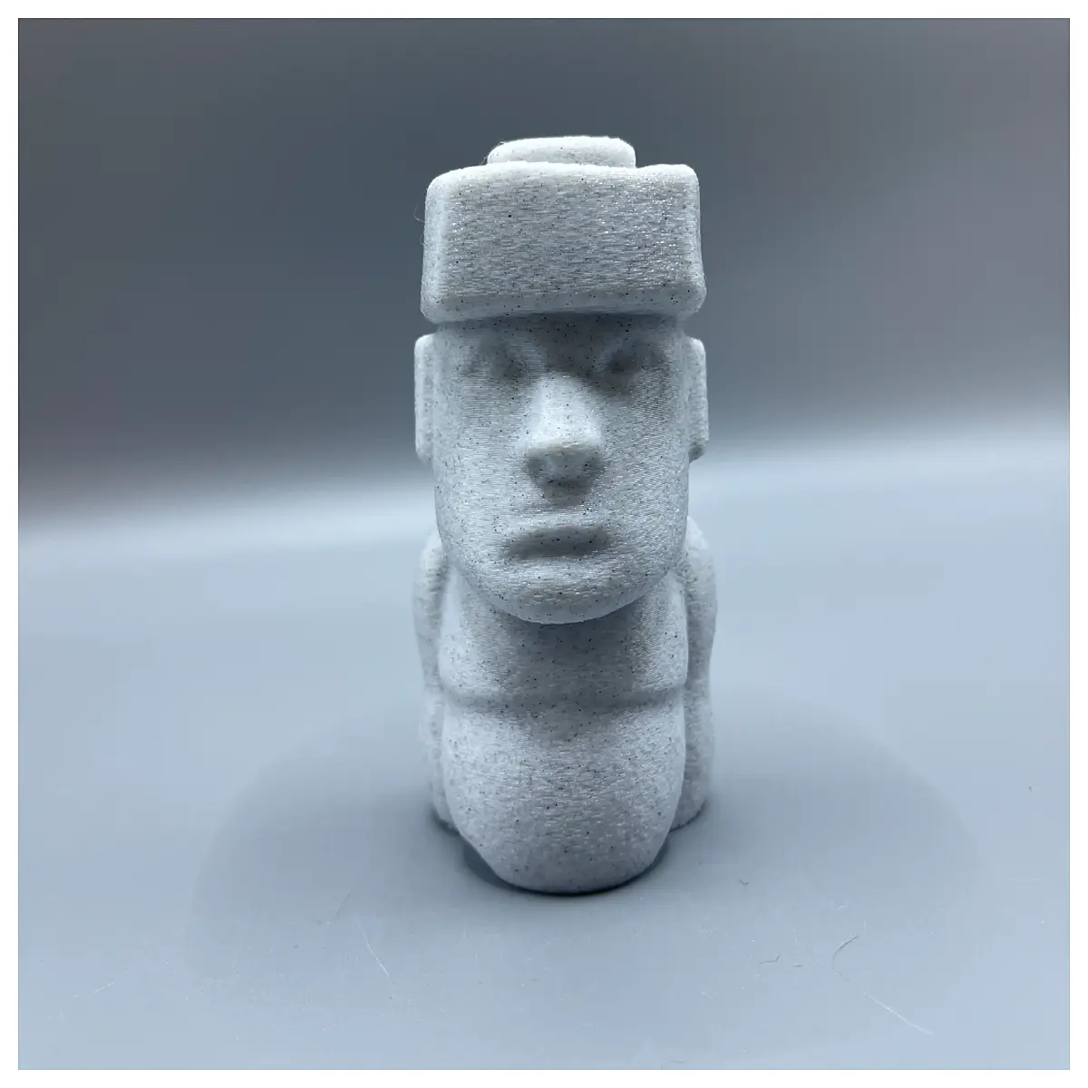 moai statue easter island head decor for desk shelf home office funny stone sculpture garden ornament gift
