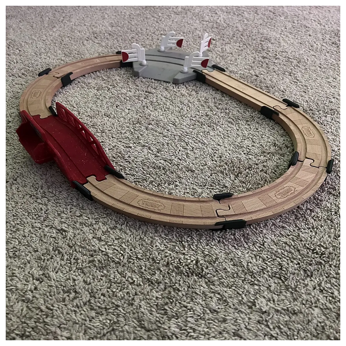 wooden train track connectors for thomas friends wooden railway systems interlocking pieces
