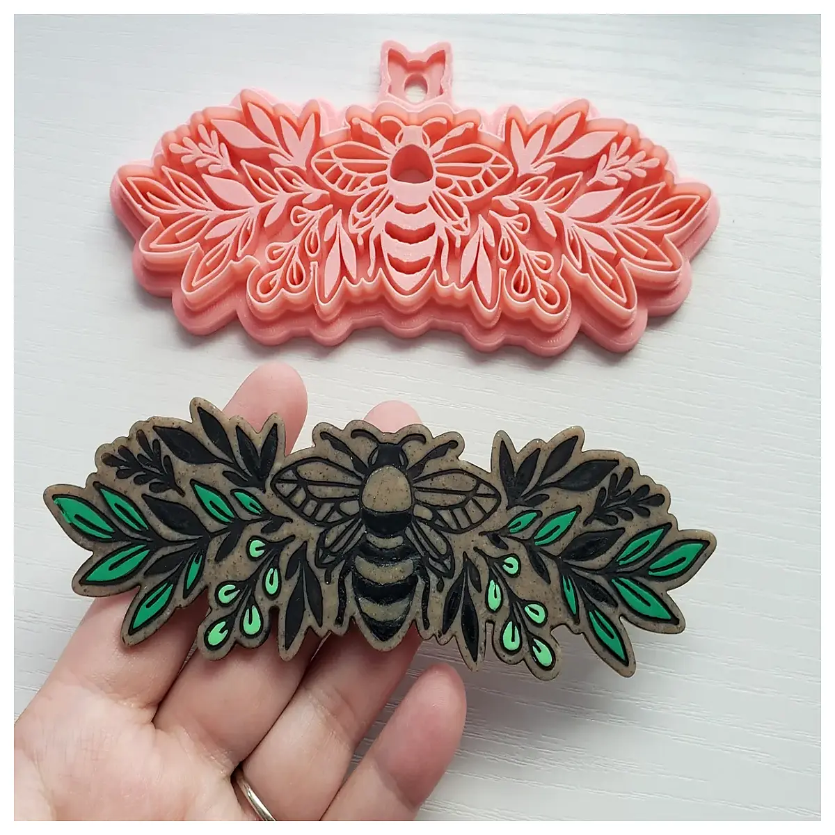 honeycomb clay cutter for polymer clay hexagonal fondant tool baking decorating accessories