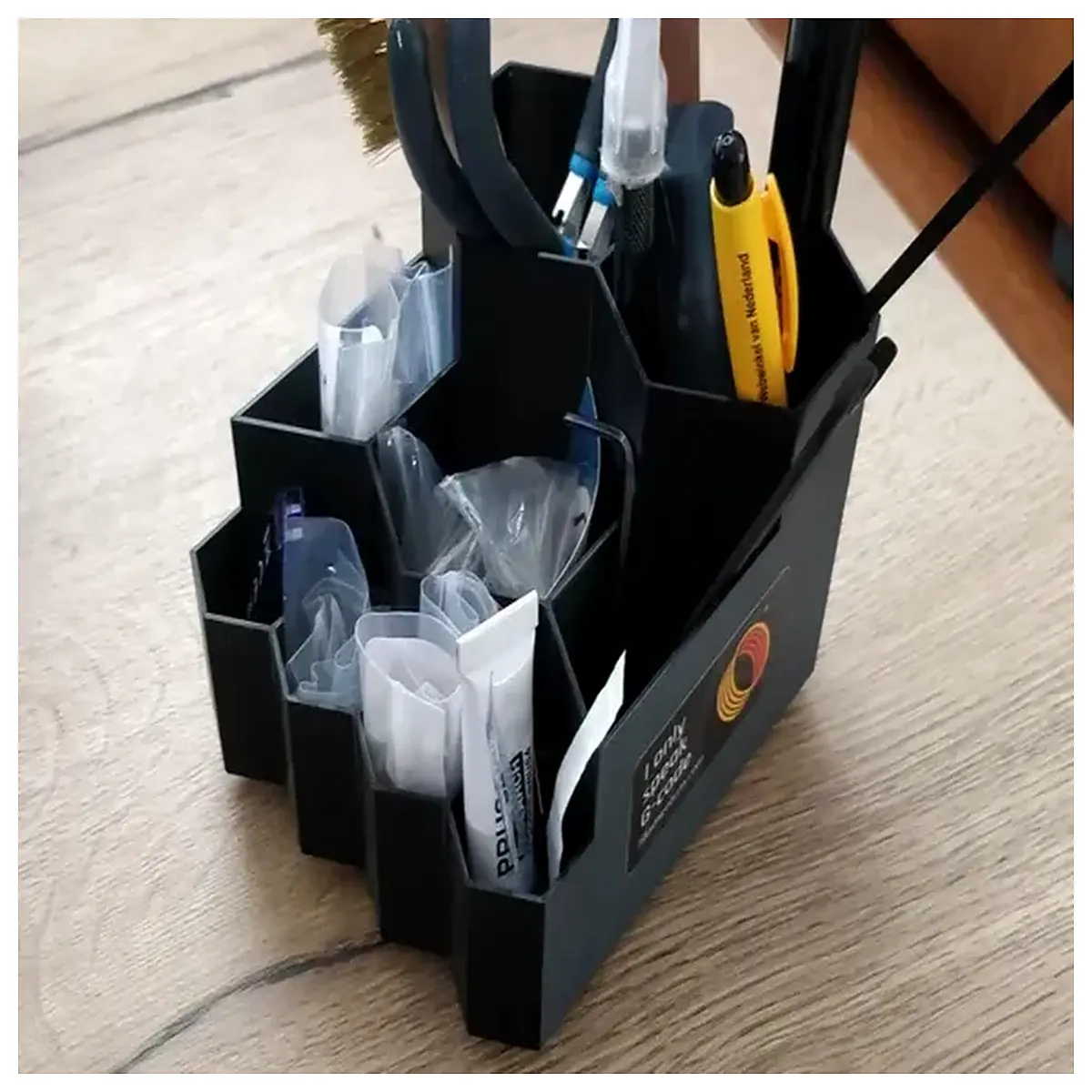 craftop hexagon desk organizer modular storage for office supplies home study room aesthetic desktop caddy