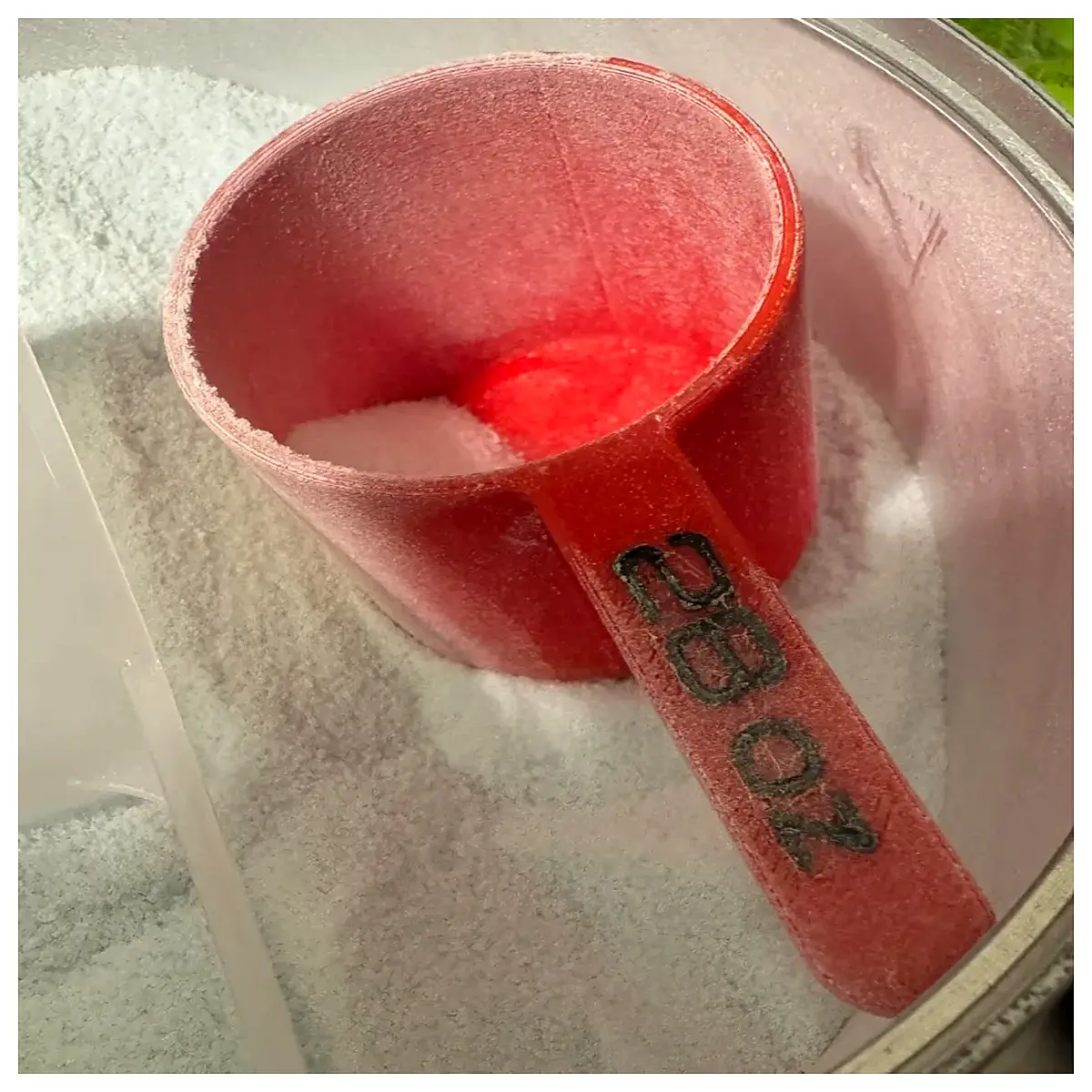 28oz scoop powder measuring spoon sports hydration refill container
