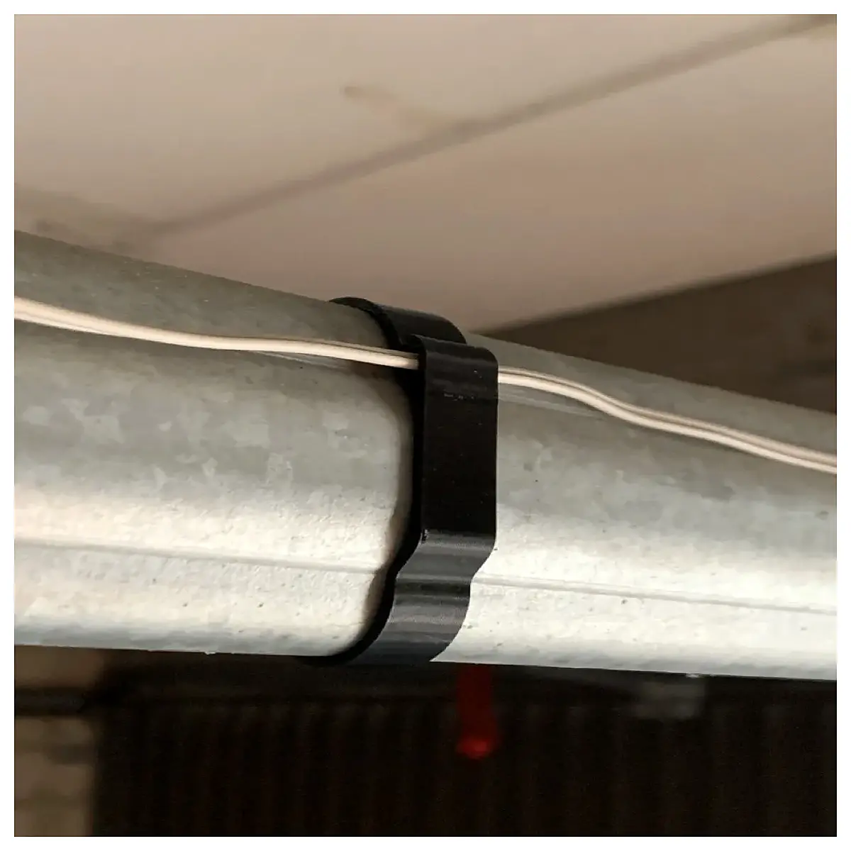 garage door cable organizer clips duty weatherproof cord management for openers tracks