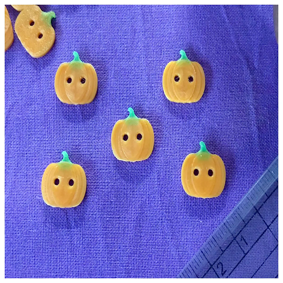 cute mini buttons for sewing crafts small orange gourd snaps for kids clothes halloween fabric accessories