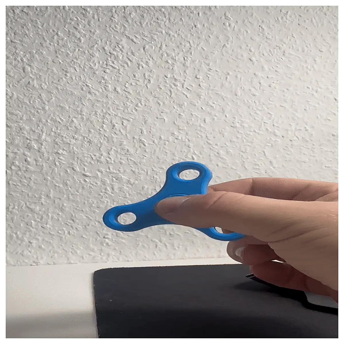 printed stress relief fidget spinner toy anti anxiety desk gadget for adults kids