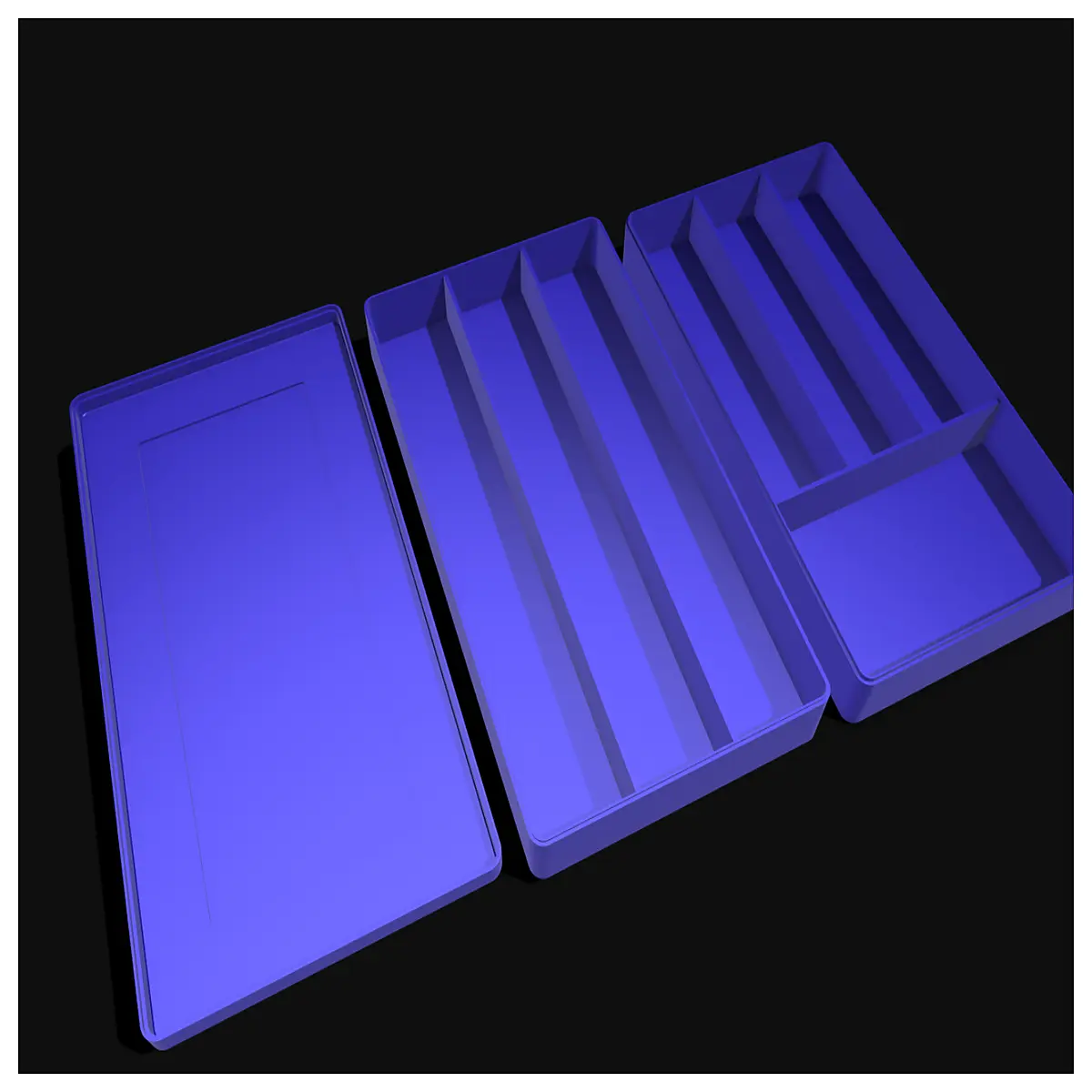 stackable storage bins with lids plastic organizer boxes for closet pantry shelf space saving modular containers