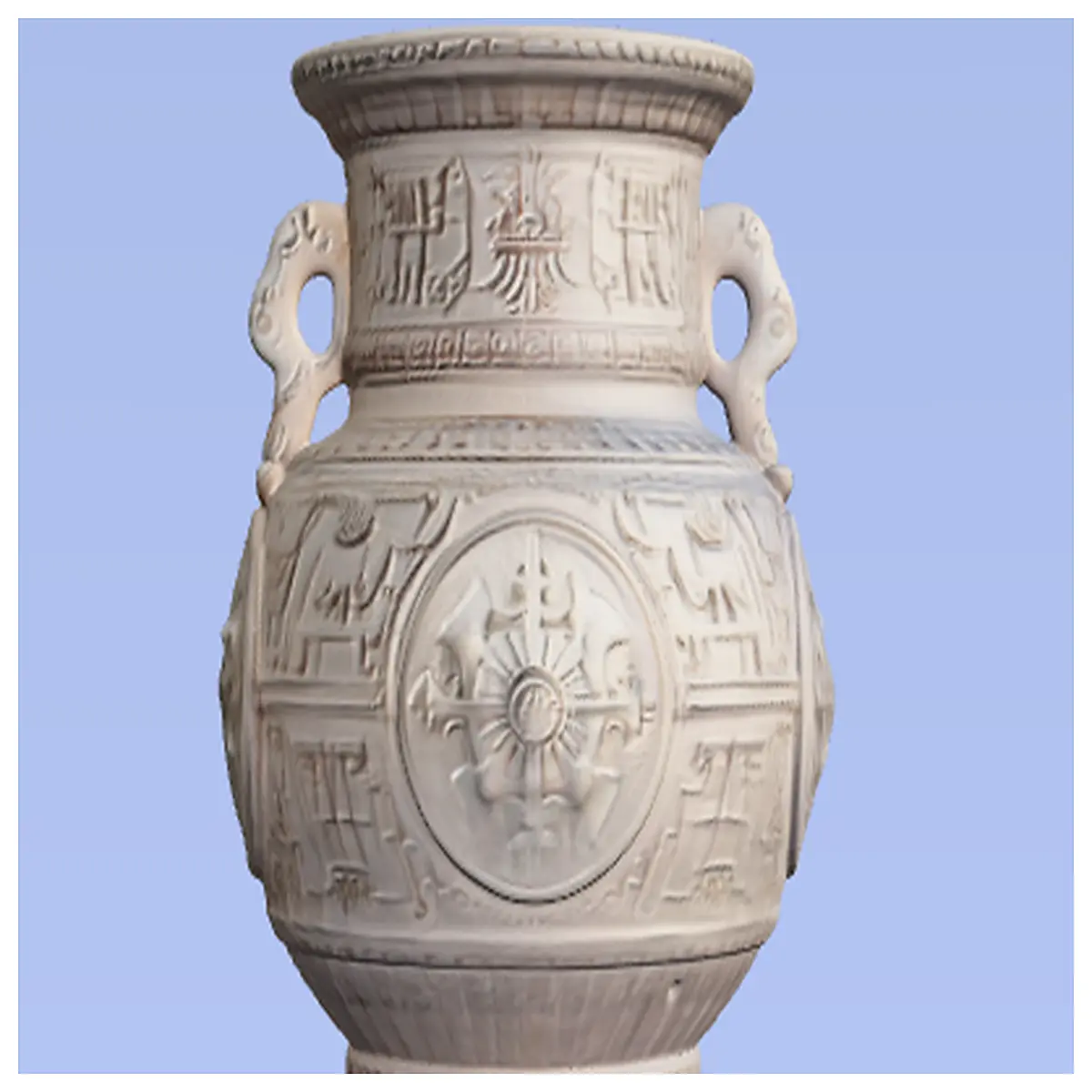 antique porcelain vase museum grade decorative art piece for home interior design collectible