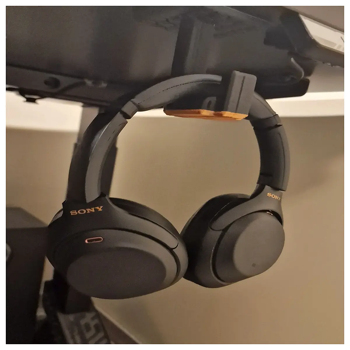 headphone holder for desk gaming headset organizer mount hook