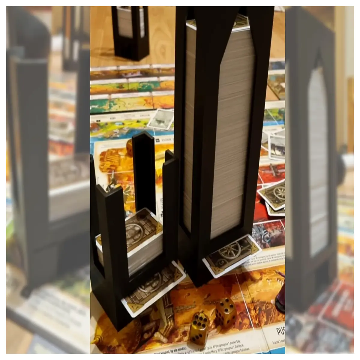 modular base card dispenser stackable storage for office supplies desktop organization