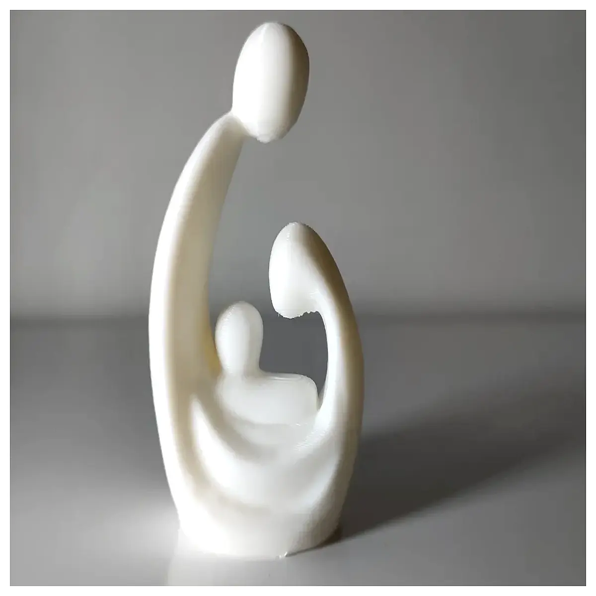 modern nativity scene set ceramic figurines contemporary christmas decoration stable for home